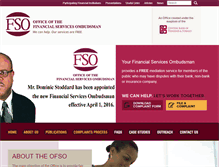 Tablet Screenshot of ofso.org.tt
